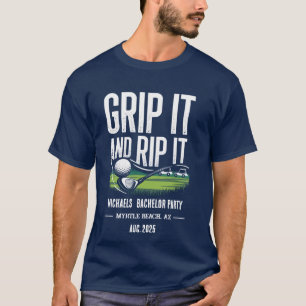 T-shirt "Grip It and Rip It - T de golf personnalisé pour 