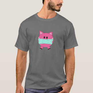 T-shirt Grippe non 4 U de porcs