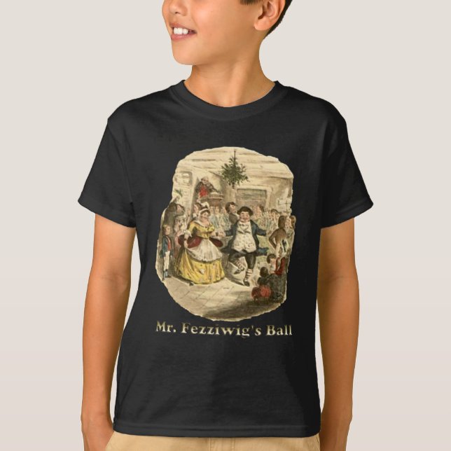 T-shirt Grippe-sou de Noël - un chant de Noël (Devant)