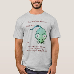 T-shirt Gris - Amusant élégant - Heros Heroines