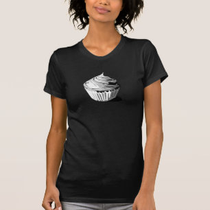 T-shirt gris de petit gâteau