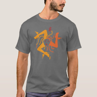 T-shirt gris de trinacria