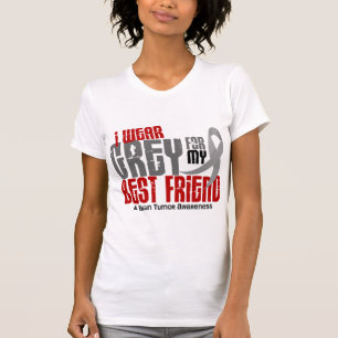 T-shirt Gris d'usage de la tumeur cérébrale I pour mon