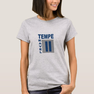 T-shirt gris femme TEMPE TRAVEL ARIZONA