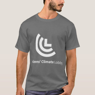 T-shirt gris-foncé de logo de CCL