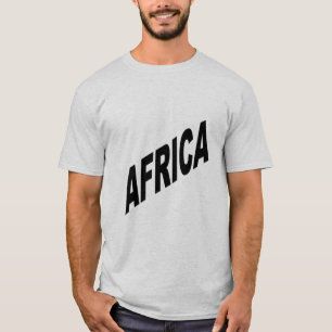 T-shirt gris homme  AFRICA