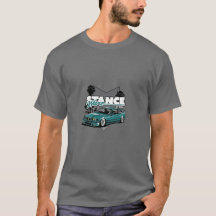 T-shirt gris homme avec Blue BMW
