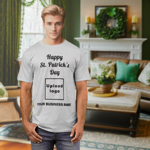 T-Shirt gris pour la Saint-Patrick pour entreprise