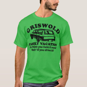T-shirt Griswold Family Vacances Design vintage