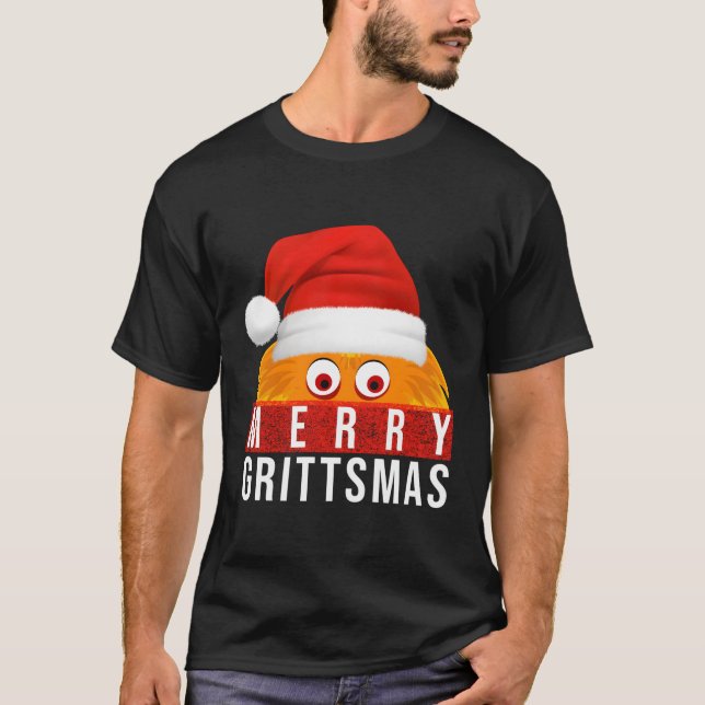 T-shirt Gritty Merry Grittsmas (Devant)