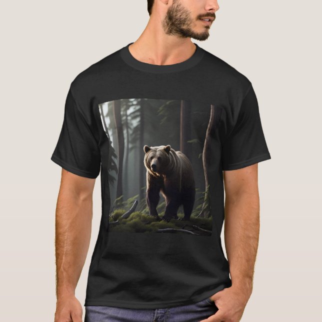 T-shirt Grizzly Bear (Devant)