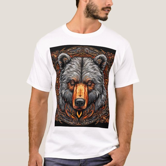 T-shirt Grizzly Bear (Devant)