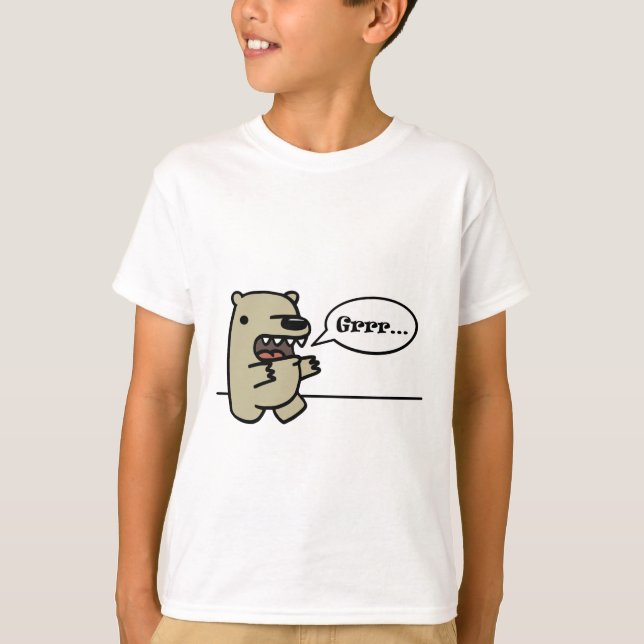 T-shirt Grizzly Bear (Devant)