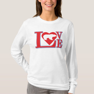 T-shirt grizzly Bear Love