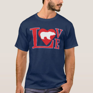 T-shirt Grizzly Bear Love