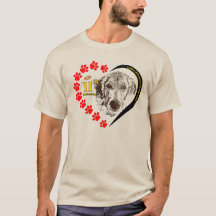 GRLS Design de chien de coeur