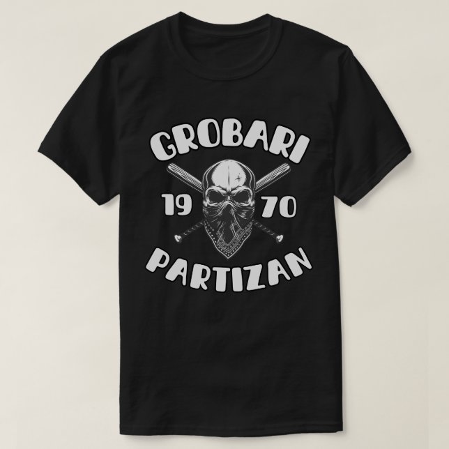T-shirt Grobari 1970 Partizan (Design devant)