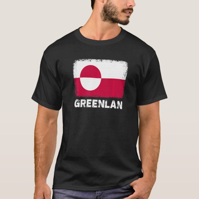 T-shirt Groenland Drapeau Soutien Gens Groenlandais Femmes (Devant)