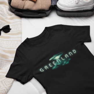 T-shirt Groenland OVNI Spacship Flying Saucer Sigher