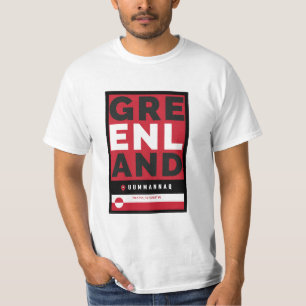 T-shirt Groenland Uummannaq Destination de voyage Arctique