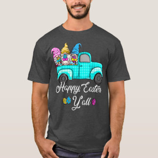 T-shirt Grognomes mignons avec oreilles de lapin Chasse au