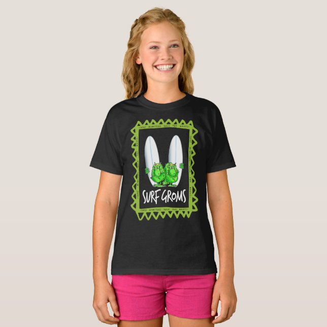 T-shirt Groms 2020 (vert) (Devant entier)