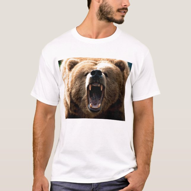 T-shirt Grondement/fierté d'ours (Devant)