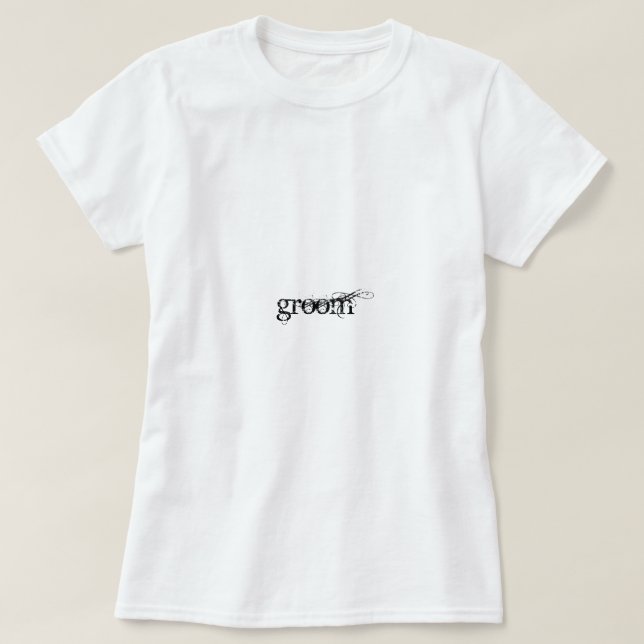 T-shirt Groom (Design devant)