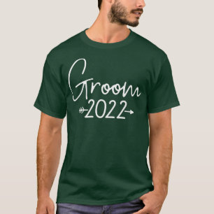 T-shirt Groom 2022 pour le mariage ou l'enterrement de vie