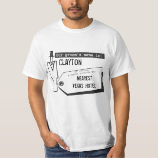 T-shirt Groom perdu
