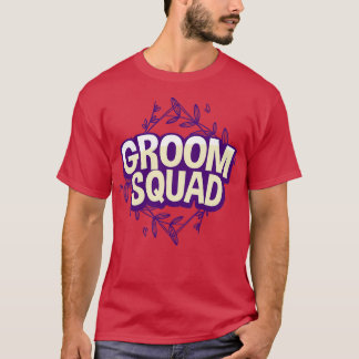 T-shirt Groom Squad 2