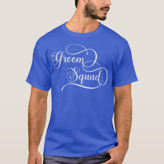 T-shirt Groom Squad (Soirée de Mariage)