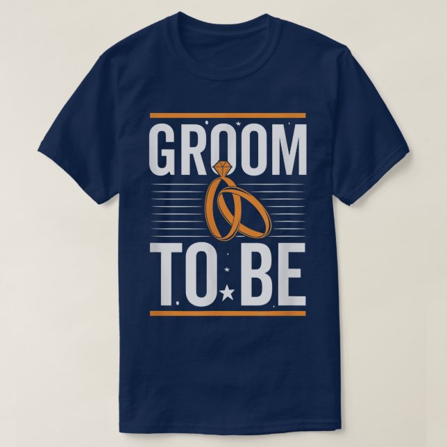T-shirt Groom To Be, Bachelor Party  (Design devant)