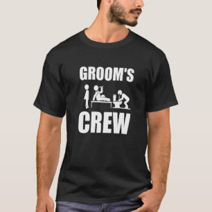 T-shirt Groom's Crew u2013 Bachelor Party Bridegroom Groom