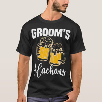 T-shirt Groomx27 Machans Bachelor Party