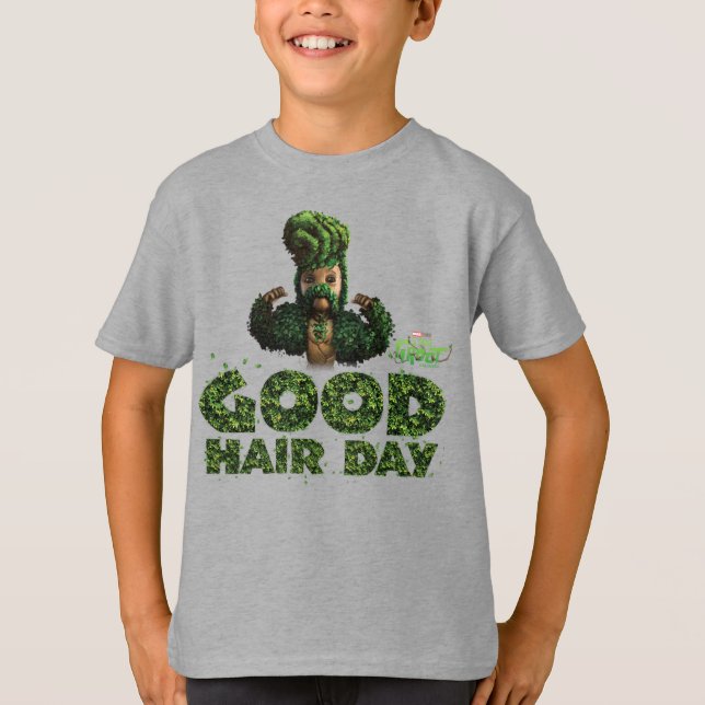 T-shirt Groot - Bonne journée des cheveux (Devant)