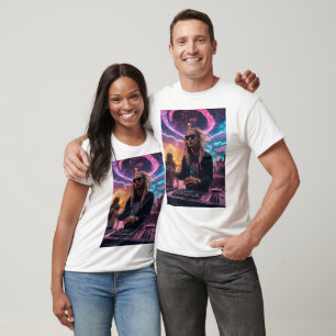 T-shirt Groove Master DJ Tee - Unleash Beat in Style