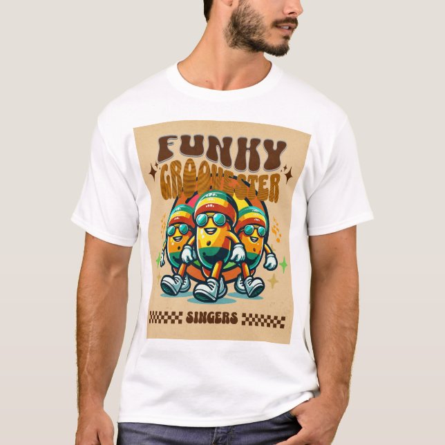 T-SHIRT GROOVESTER FUNKY (Devant)