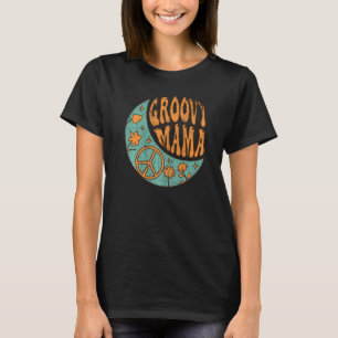 T-shirt Groovy Mama 70 s Aesthetic Nostalgia 1970