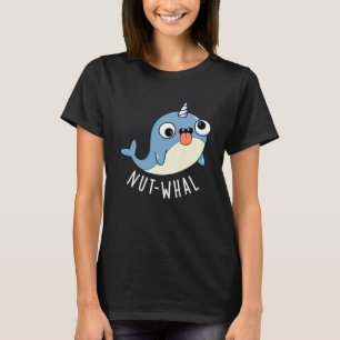 T-shirt Gros-cétacés Drôle Jeu Narwhal BG foncé