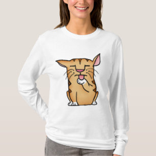 T-shirt Gros chat