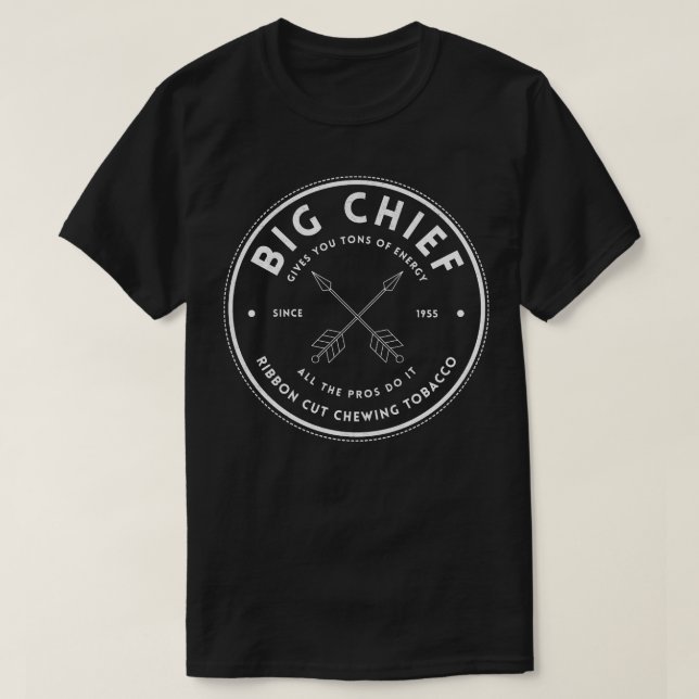 T-shirt Gros Chef Coupe de ruban Tabac à mâcher depuis 195 (Design devant)