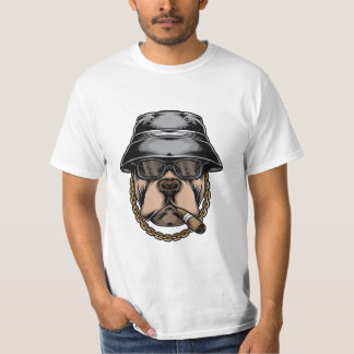 T-shirt Gros chien