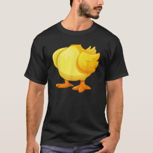 T-shirt Gros drôle mignon costume de corps de canard jaune