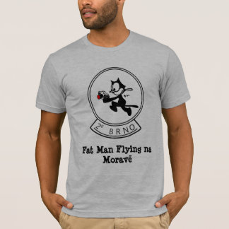 T-shirt Gros homme pilotant Na Morave