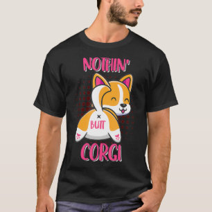 T-shirt Gros Noyau Corgi Fluffy Corgi Buttes Intelli