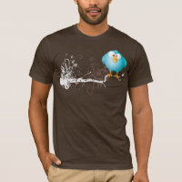 gros oiseau bleu