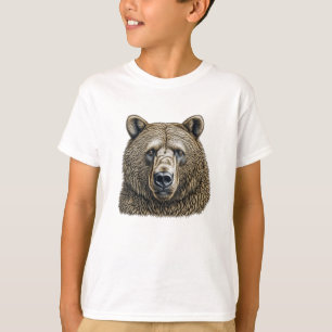 T-shirt Gros ours Brown