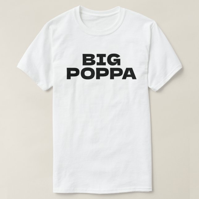 T-SHIRT GROS POPPA2 (Design devant)
