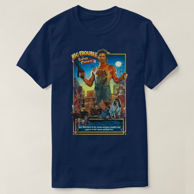 T-shirt Gros problème dans la petite Chine 1986 (Design devant)